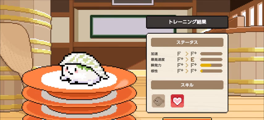 最初のトレーニング